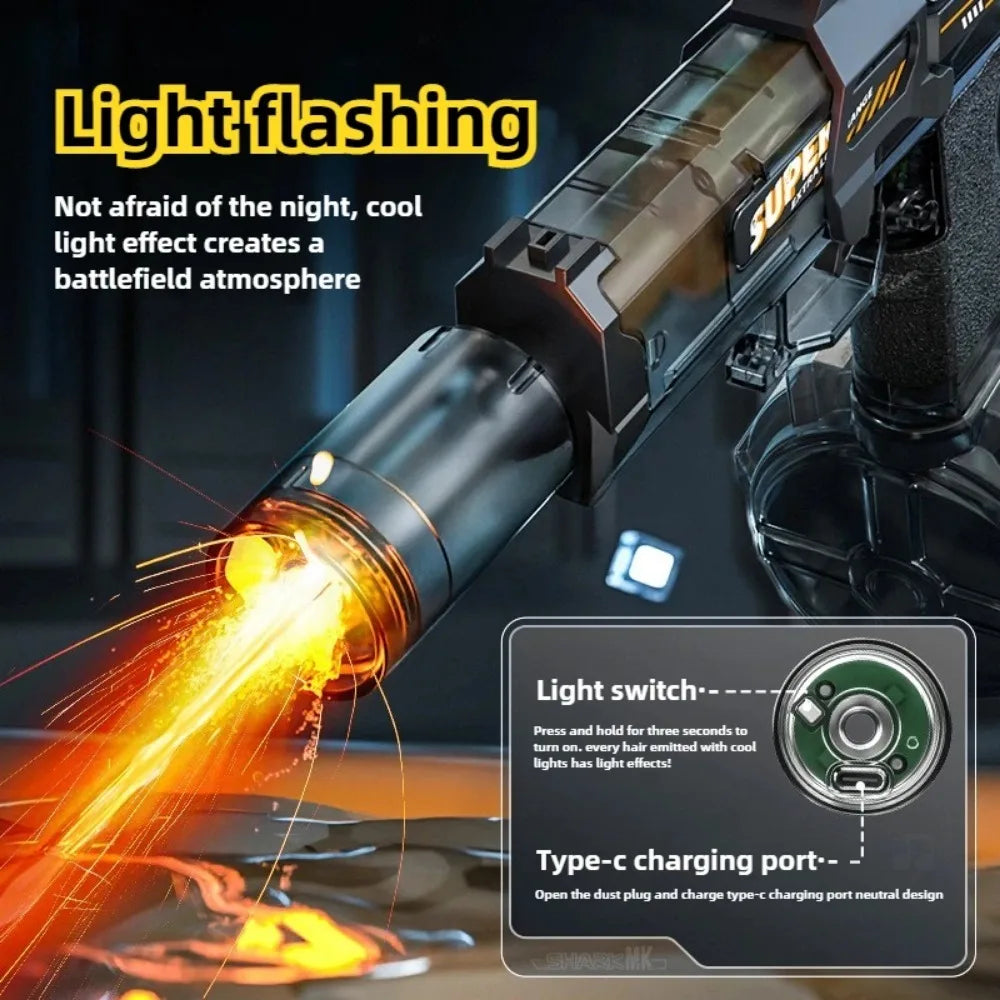 Electric Water Gun Rino Toy