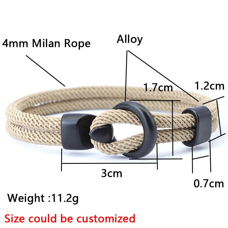 Double Layer Rope Bracelet