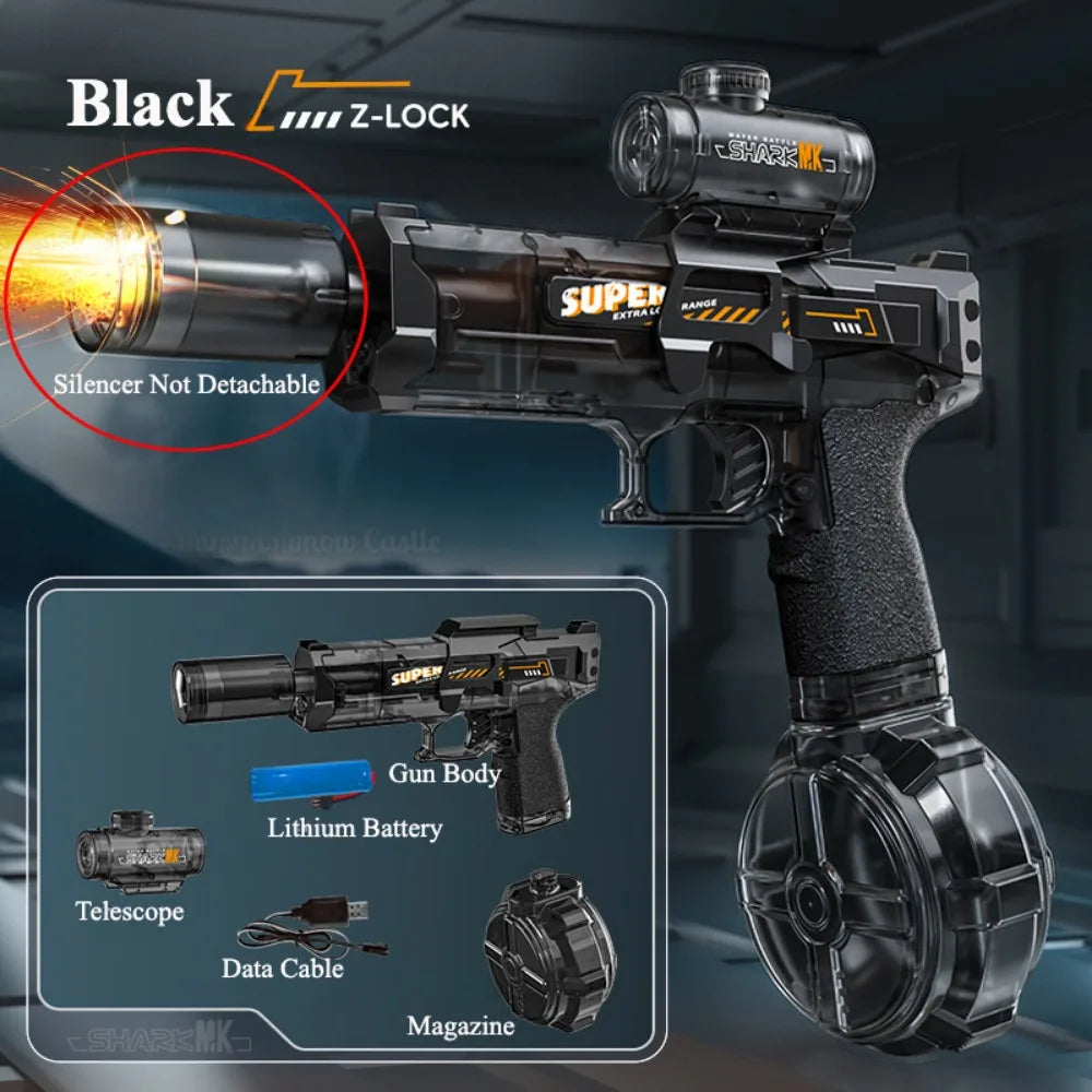 Electric Water Gun Rino Toy