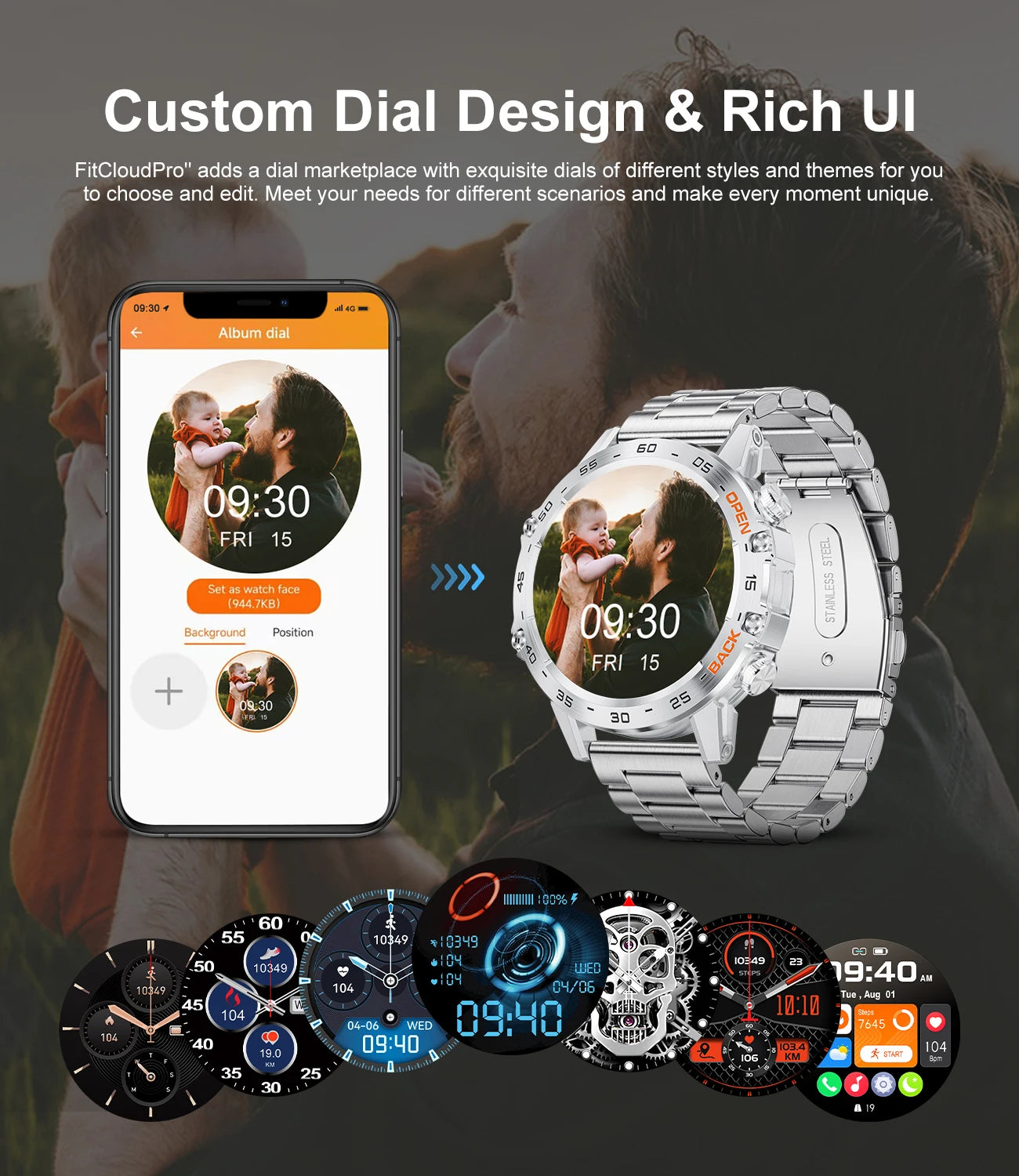 Ultra Smart Watch FOR Men + Android & IOS