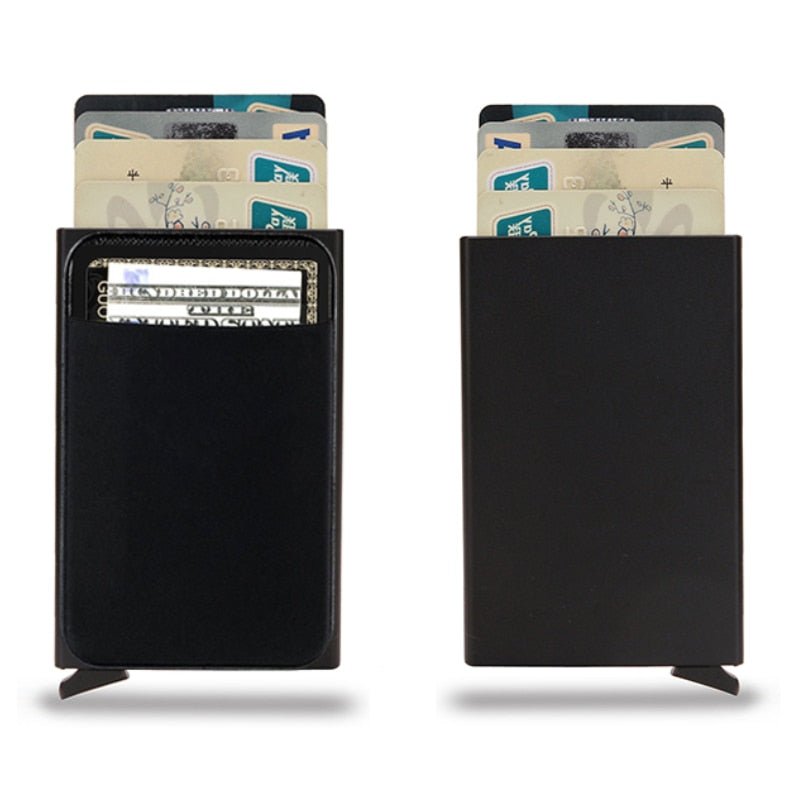 Pop Out Rfid Card Holder Wallet