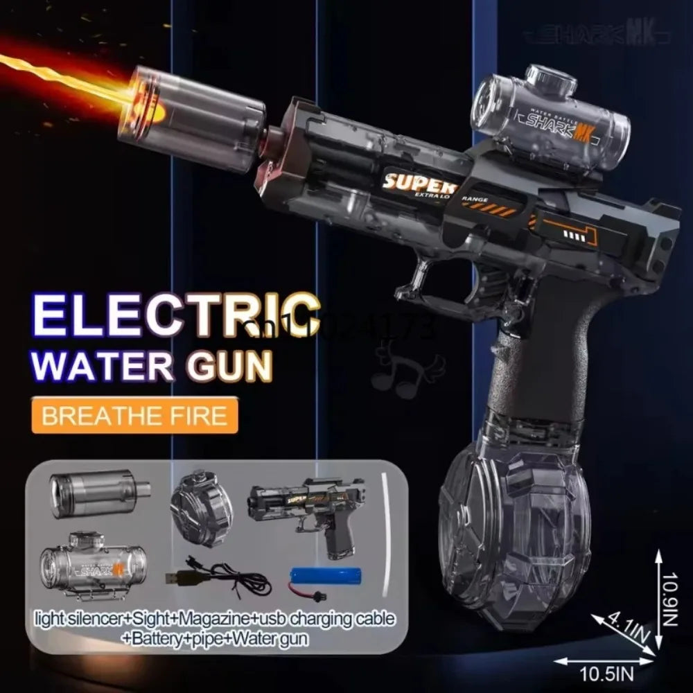 Electric Water Gun Rino Toy